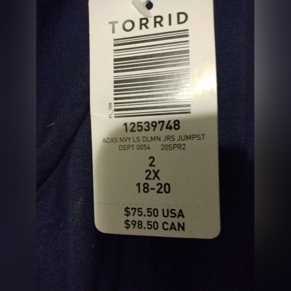 Torrid pants romper size 2 - Picture 4 of 6